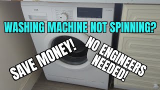 WASHING MACHINE NOT SPINNING Do This Washing Machine Master Reset Yourself No Engineer Needed [upl. by Elcarim]