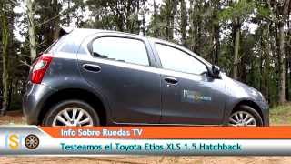 Test Toyota Etios 15 XLS hatchback [upl. by Devora]