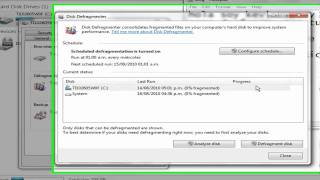 como desfragmentar tu disco duro en windows 7 HD [upl. by Cavuoto373]