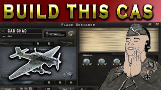 This HOI4 CAS Design DESTROYS Everyone  Close Air Support Guide for Hearts of Iron IV [upl. by Llenrag529]