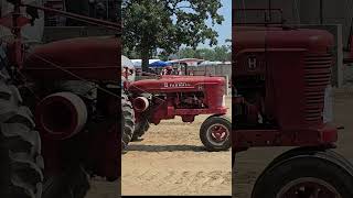 Farmall H Tractor 🚜 Pinckneyville Illinois Tractor Show tractor shorts [upl. by Dorehs]