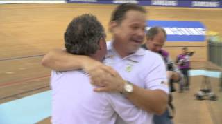 Womens Team Sprint Gold Final  Germany v China  2013 UCI World Track Championships [upl. by Adnael]