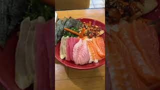 Delicious Chirashi Bowl eat Local Yuma AZ [upl. by Alper]