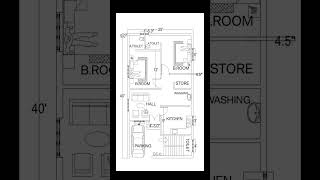 2 BHK home plan civilengineering [upl. by Keenan]