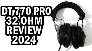 Beyerdynamic DT 770 Pro 32 ohm Headphones REVIEW 2024 Beyerdynamic DT 770 Pro 32 ohm TEST 2024 [upl. by Clovah]