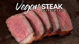 I made a VEGAN Steak for MEAT Experts and this happened [upl. by Ahsyak]