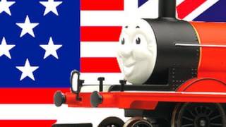 Hornby James vs Bachmann James Review Thomas amp Friends Range UK vs USA [upl. by Kovacev]