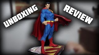 UNBOXINGREVIEW Kotobukiya Superman For Tomorrow Statue Unboxing [upl. by Oleta]