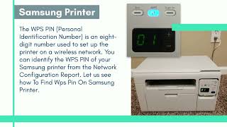 How To Find WPS Pin On Samsung Printer  Samsung Printer Wifi Setup  techiebee [upl. by Noivart]