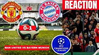 Manchester United vs Bayern Munich 01 Live Champions League Football UCL Match Score Highlights [upl. by Machute]