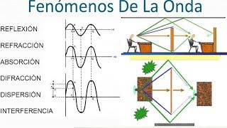 Fenómenos Ondulatorios Reflexión y Refracción de Ondas Mecánicas Snell Física [upl. by Rye]