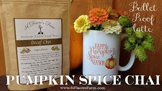 Pumpkin Spice Bulletproof Chai Espro French Press Review [upl. by Annahc137]