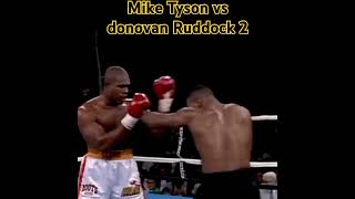 Mike Tyson vs Donovan Ruddock 2 shorts [upl. by Serolod599]