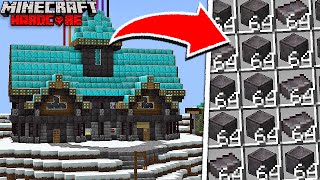 I UPGRADED Every Structure in Minecraft Hardcore [upl. by Cornelius715]