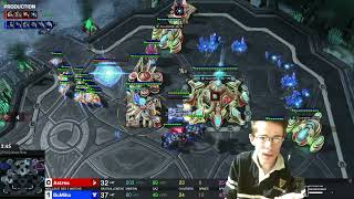 Sc2  EWC 2024  Astrea Vs GuMiho  Game 2 [upl. by Suiratnauq]