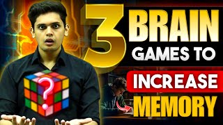 3 Secret Brain Games to Increase Memory🤯 Become SuperHuman in 21 Days Prashant Kirad [upl. by Idonah112]