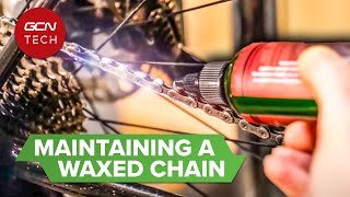 Most Efficient Way To Maintain A Waxed Bike Chain [upl. by Lillie]