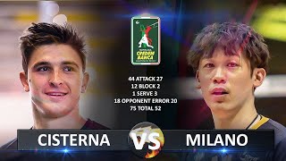 Cisterna Volley vs Allianz Milano  Italian Volleyball SuperLega 20232024 [upl. by Atsyrt]