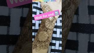 Latest bridal mehandi design 2025 trending youtubeshorts viralshorts [upl. by Mya765]