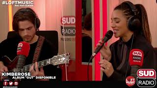 Kimberose quotBack On My Feetquot en LIVE dans le LOFT MUSIC SUD RADIO [upl. by Acisse]