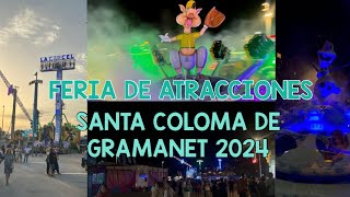 FERIA DE SANTA COLOMA DEL GRAMANET 2024 [upl. by Longan]