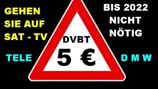 DVB T2 HD Freenet  575 € im Monat nicht nötig   Es geht auch bis 2022 kostenlos weiter [upl. by Rochester800]