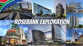 🇿🇦Rosebank Exploration  The Richest Precinct in Johannesburg✔️ [upl. by Casper265]