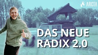 RADIX 20  Alle NEUERUNGEN des beliebten AluminiumDachzelt  ARCTA [upl. by Sheilah653]