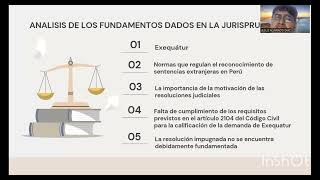 El procedimiento judicial Exequátur [upl. by Atirahc]