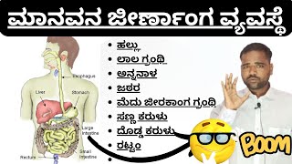 ಮಾನವನ ಜೀರ್ಣಾಂಗ ವ್ಯವಸ್ಥೆಯ ಬಗ್ಗೆ ಸಂಪೂರ್ಣವಾದ ಸರಳವಾದ ವಿವರಣೆDigestion System of Human [upl. by Shellans]