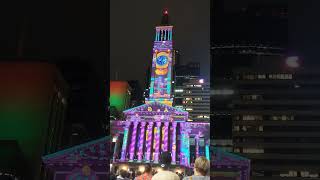 Brisbane City Hall Christmas Light Show 2022 [upl. by Ho687]