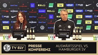 TV Elv  Pressekonferenz  Hamburger SV vs SV Elversberg  250224 [upl. by Michaela]