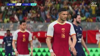 Gameplay FC 24  AS Roma  Cagliari  Lega Serie A TIM  20232024 [upl. by Nrev]