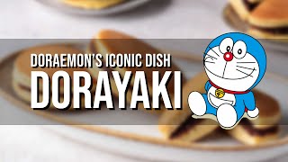 The Story of Doraemons Iconic Dorayaki Dish  Homemade Dorayaki Recipe [upl. by Rayna]