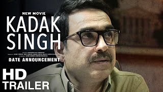 KADAK SINGH TRAILER  Zee5  Pankaj Tripathi  Sanjana Sanghi  Kadak Singh Movie Trailer [upl. by Gariepy]