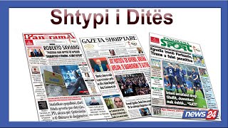 5 shkurt 2024 quotShtypi i ditesquot në News24  quotKoha për tu zgjuarquot ne studio Edvin Peçi [upl. by Enomrej]