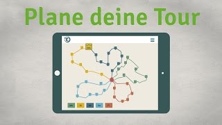 Routenplanung im Außendienst mit der portatour® App [upl. by Marrin]