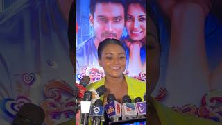 දිනක්ෂි රඟපාන නිසාම Film Teledrama බලන අය කෝ ❤️Dinakshie Priyasad in Sihinayaki Adare film premiere [upl. by Aihseya]