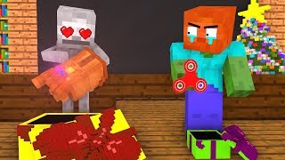 Christmas Presents CHALLENGE  Minecraft Animation [upl. by Zeitler]