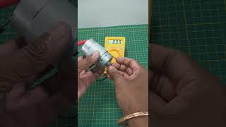 Voltage output of DC motor diy dcmotor generator dcgenerator 775motor 555motor [upl. by Daus]