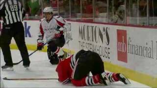 Alex Ovechkin Boarding Major on Brian Campbell 3142010 [upl. by Neenahs]