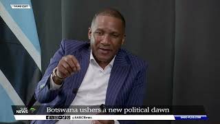 Exclusive  Botswanas new President Duma Boko speaks on political unity in the SADC region [upl. by Etteinotna]