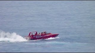 quotBIG REDquot JET BOAT Gran Canaria September 2011 [upl. by Ferri519]