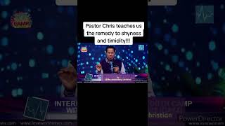 The Remedy to Shyness and Timidity Pastor Chris Oyakhilome [upl. by Harlie]