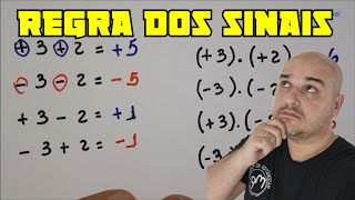 Regra dos Sinais  Jogo do Sinal [upl. by Ueihtam397]