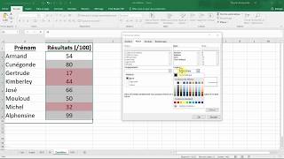 La MISE EN FORME CONDITIONNELLE Cours EXCEL en français [upl. by Britni529]