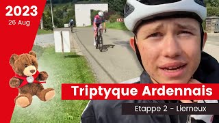 Triptyque Ardennais 2023 stage 2  U17 race  quotLierneuxquot  Michiel Nijst [upl. by Cathe]