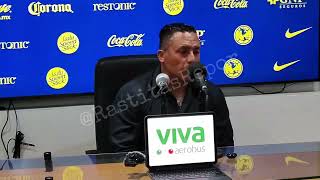 América 50 Pachuca Post partido Óscar Torres DT Tuzas [upl. by Anawk]