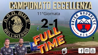 11°giornata Eccellenza Bulè Bellinzago Vs Briga Novarese 21 [upl. by Herm]