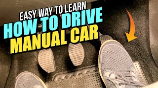 How To Drive A Manual Car For Beginners  Easy Way To Learn [upl. by Geilich]